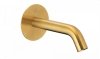 ARMATURA KRAKÓW KFA Zestaw natryskowy MOZA GOLD/ZŁOTO SZCZOTKOWANE podtynkowy z baterią 3 funkcyjną 5039-501-31 + wylewka wannowa 836-004-31